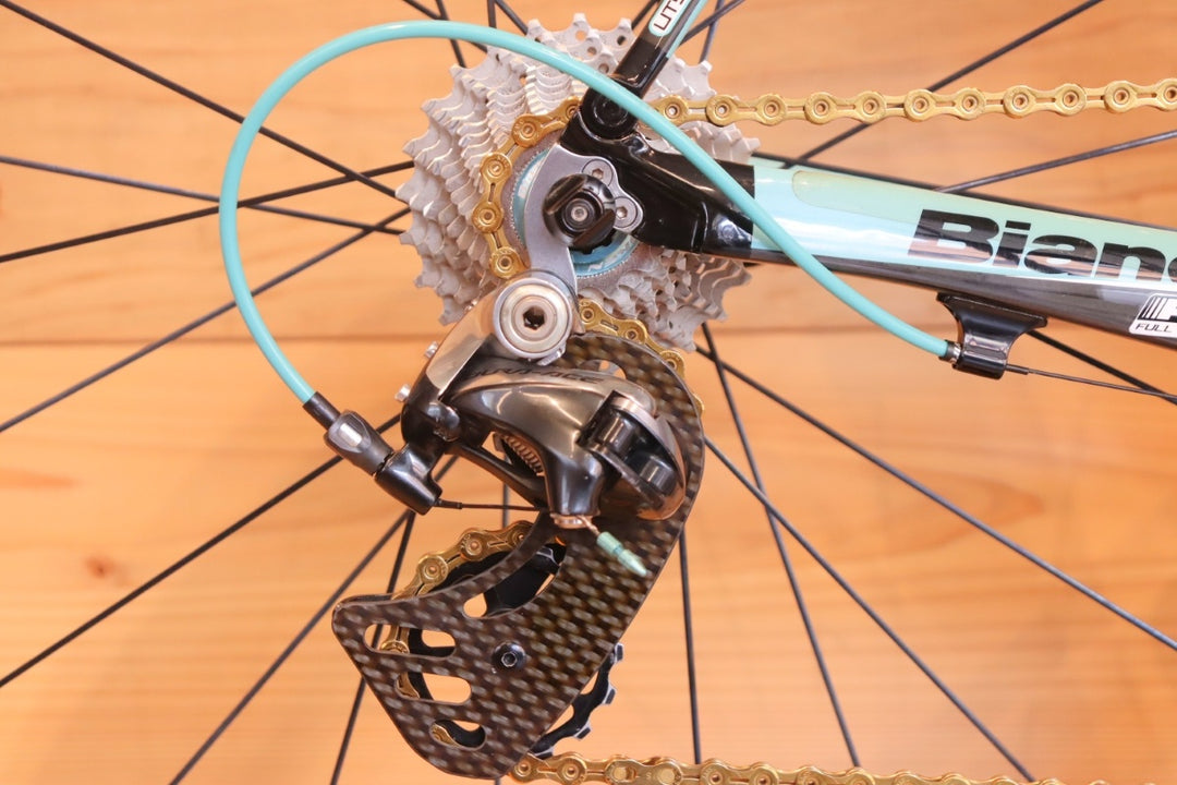 【限定チームレプリカ】ビアンキ BIANCHI オルトレ OLTRE ヴァカンソレイユ 2012モデル 55サイズ シマノ デュラエース 9000 MIX 11S カーボン ロードバイク 【千葉店】