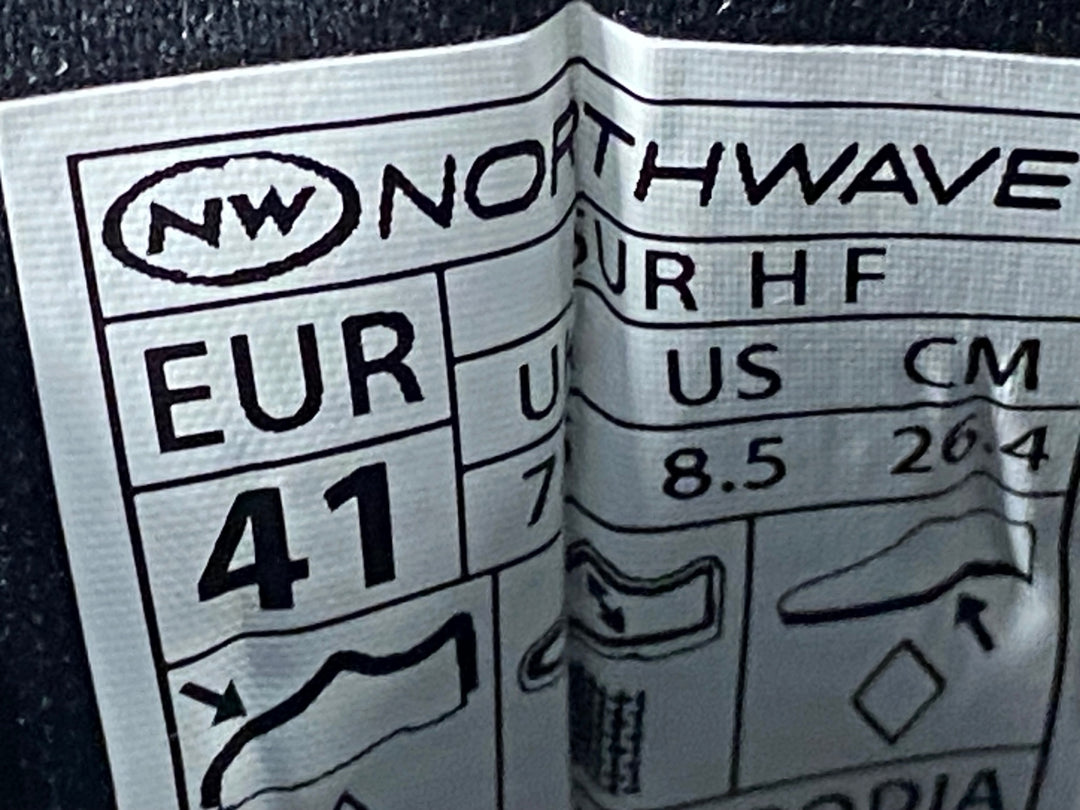 KO709 ノースウェーブ NORTHWAVE ORIGIN PLUS 2 ビンディングシューズ 黒黄 EU41 2穴