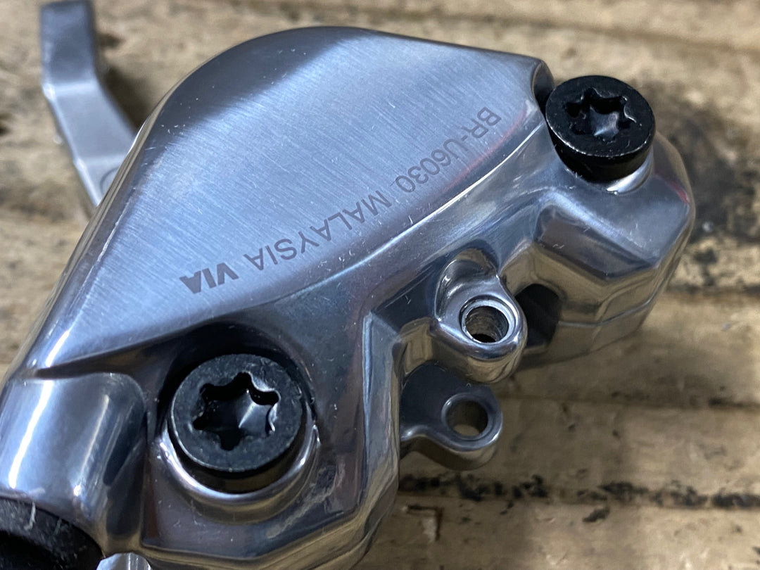 KA898 シマノ SHIMANO CUES BR-U6030 ディスクブレーキ キャリパー 前後セット