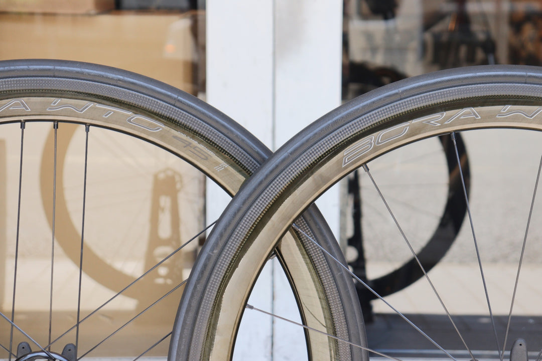 カンパニョーロ CAMPAGNOLO ボーラ BORA WTO 45 カーボン チューブレス ホイールセット シマノ11S/12S 【横浜店】