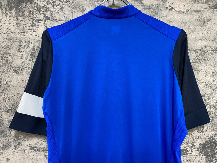 KC680 ラファ Rapha PRO TEAM TRAINING JERSEY 半袖 サイクルジャージ 青 XL