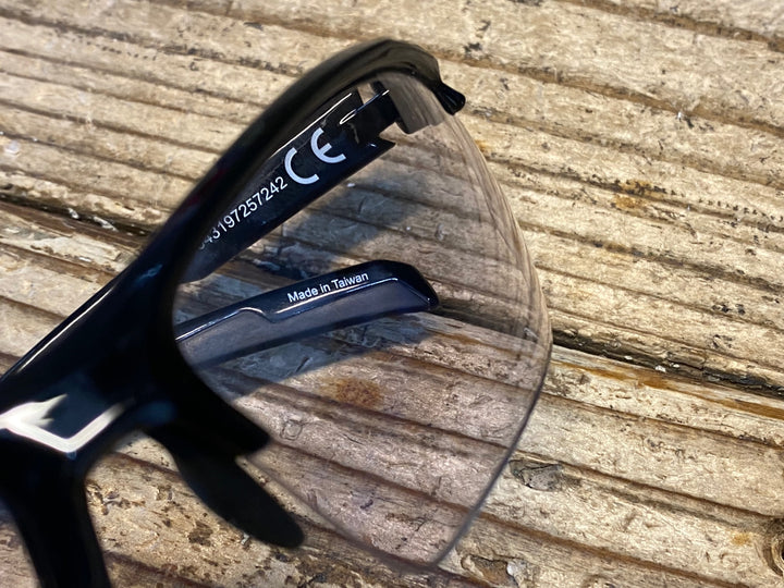 JQ912 ウベックス UVEX sportstyle 802 サングラス アイウェア ブラック クリアレンズ