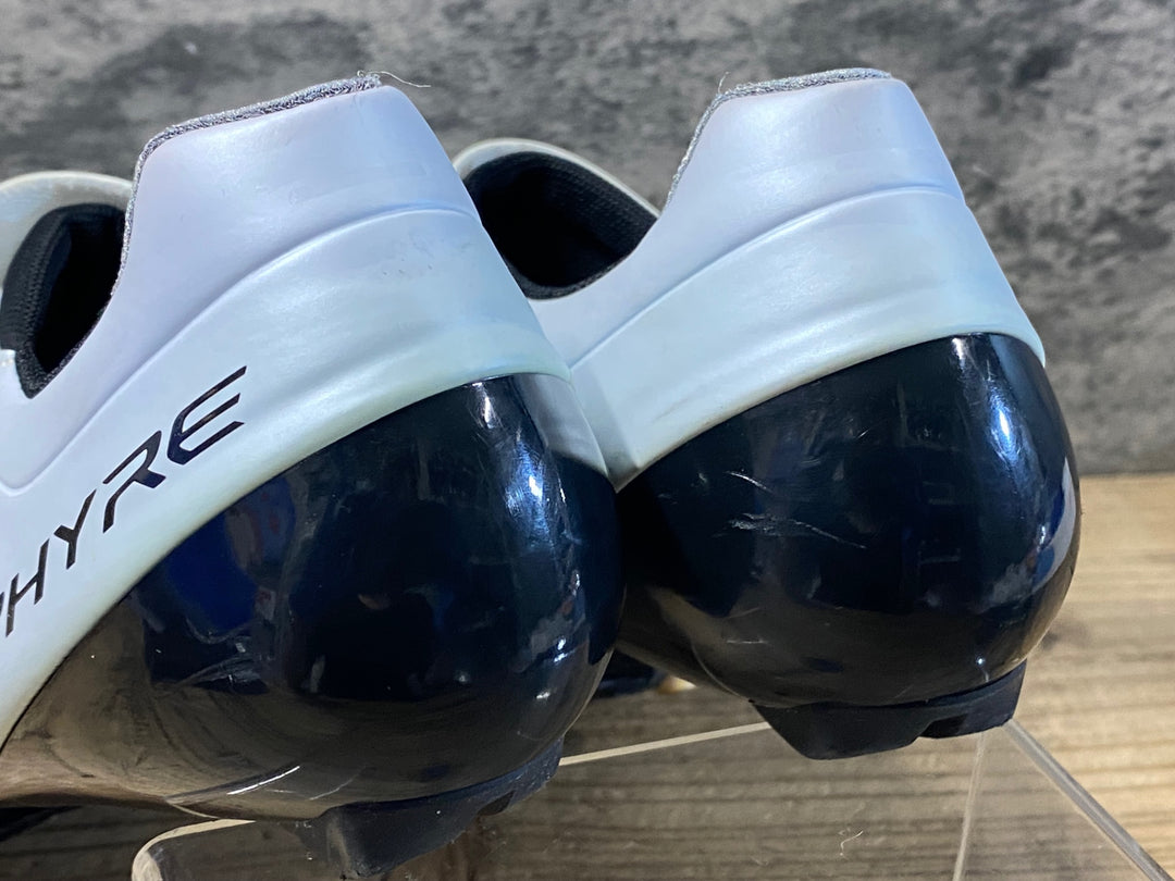 KI597 シマノ SHIMANO S-PHYRE SH-RC900-W WIDE ビンディングシューズ 白 BOA EU41