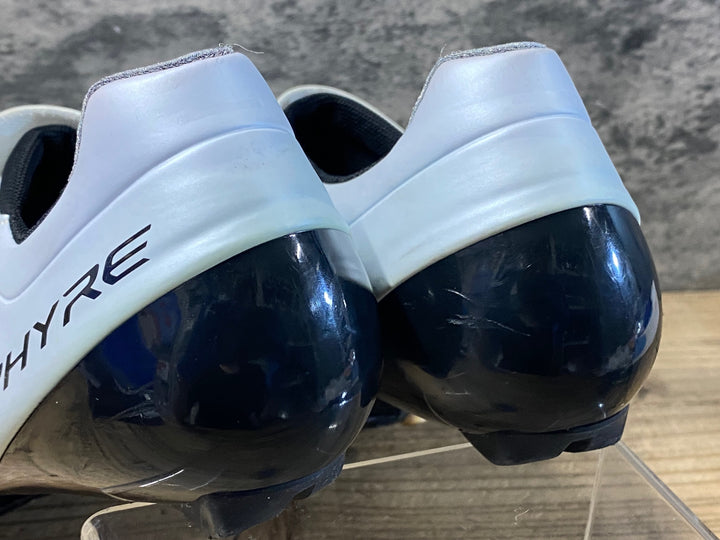 KI597 シマノ SHIMANO S-PHYRE SH-RC900-W WIDE ビンディングシューズ 白 BOA EU41
