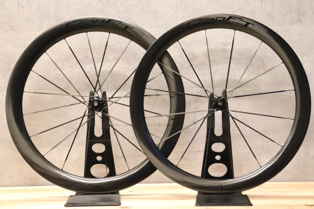 クラフトワークス CRAFT RACING WORKS CRW CS5060 カーボン チューブレスレディ ホイールセット シマノ12/11S 【さいたま浦和店】