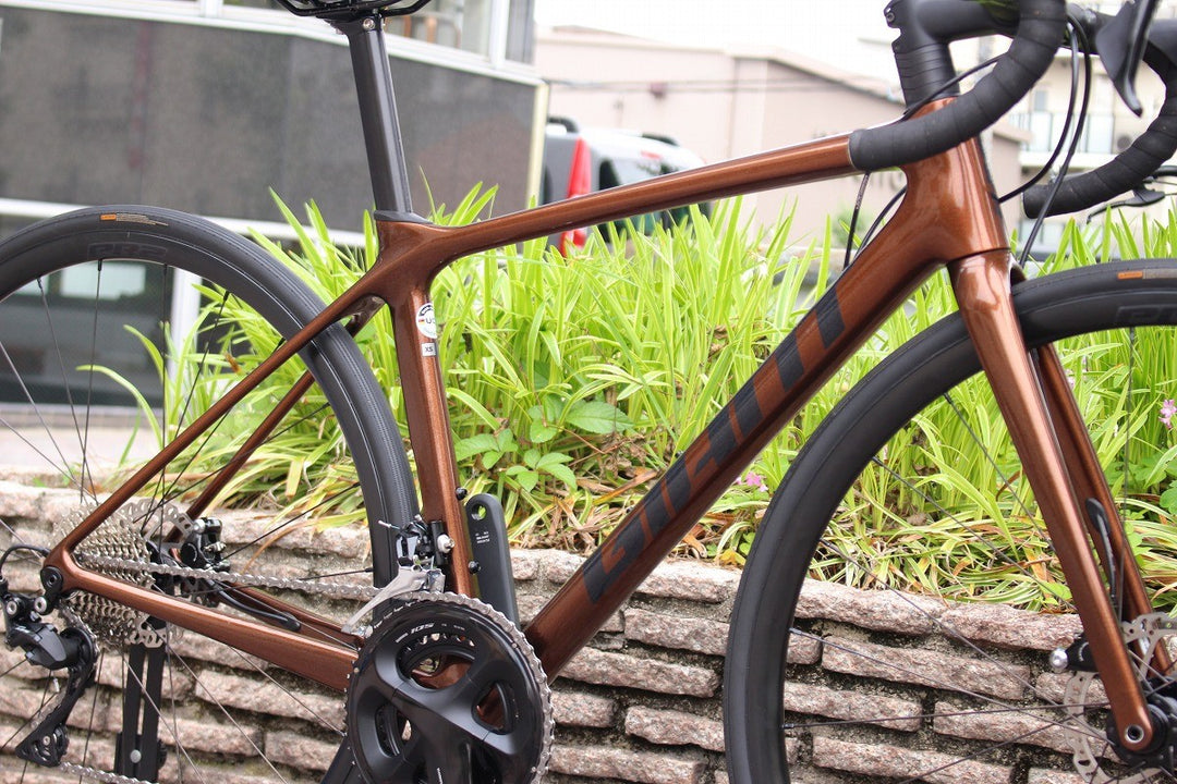 ジャイアント GIANT TCR ADVANCED 2 DISC KOM 2022 XS(425)サイズ シマノ 105 R7020 11S カーボン ロードバイク【名古屋店】
