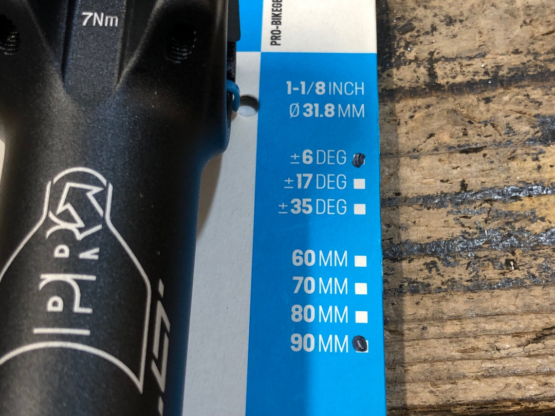JO449 シマノ SHIMANO PRO LT ステム アルミ 90mm 6° OS Φ31.8 未使用