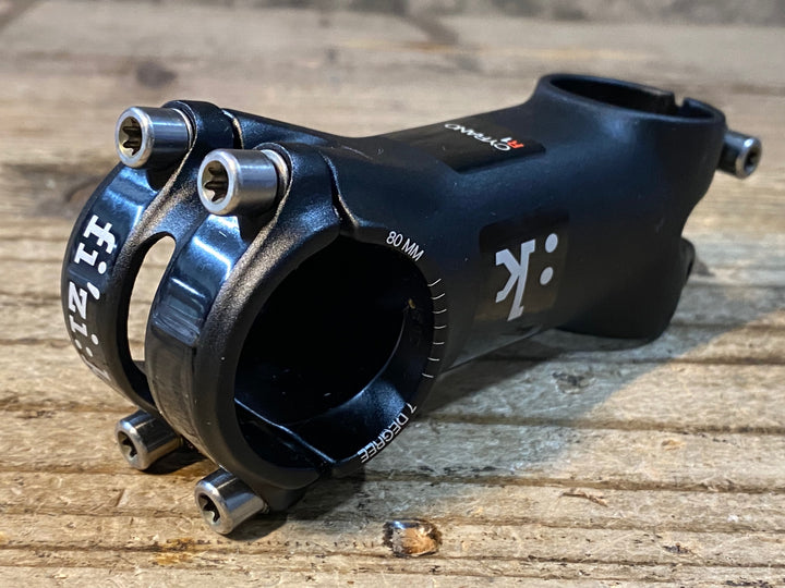 JX583 フィジーク fizik CYRANO R1 アルミステム Φ31.8 80mm 7° OS