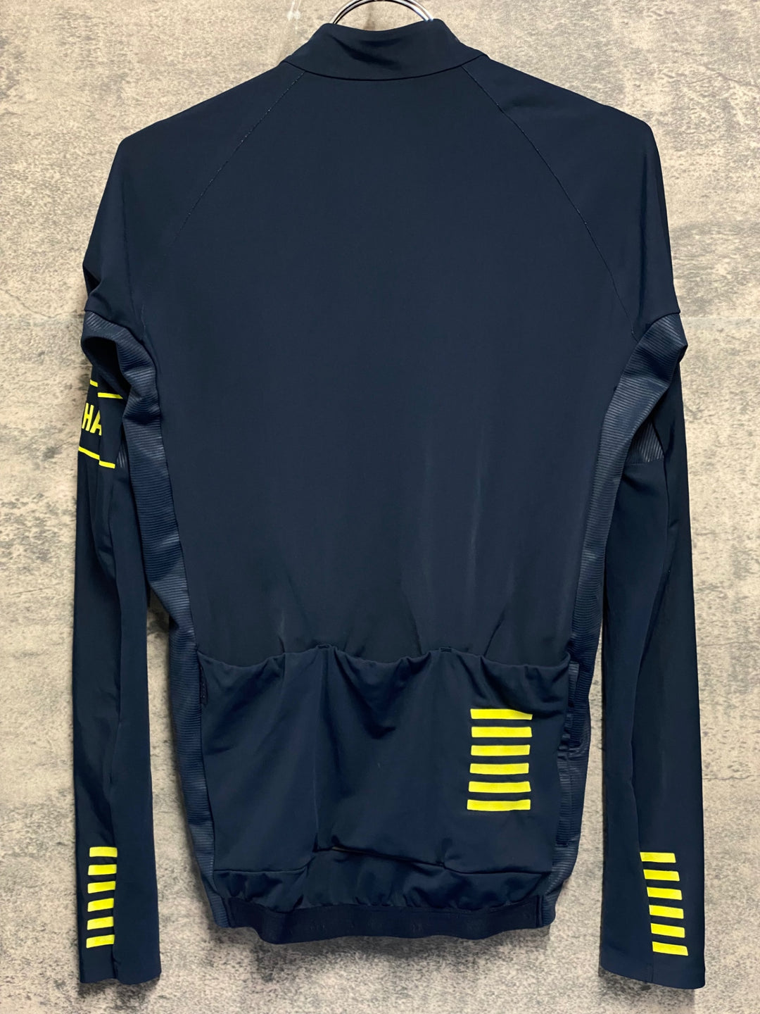 JV264 ラファ Rapha PRO TEAM LONG SLEEVE THERMAL JERSEY 長袖 サイクルジャージ 濃紺 M