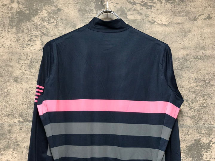 KN767 ラファ Rapha RCC PRO TEAM LONG SLEEVE JERSEY 長袖 サイクルジャージ 紺 L