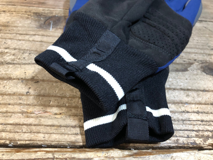 KE378 ラファ Rapha WINTER GLOVES 長指 サイクルグローブ 裏起毛 XS 紺