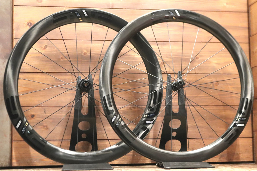 エンヴィ ENVE SES4.5 NEW カーボン チューブレス ホイールセット シマノ12/11S ワイドリム 25mm フックレス 【東京南麻布店】
