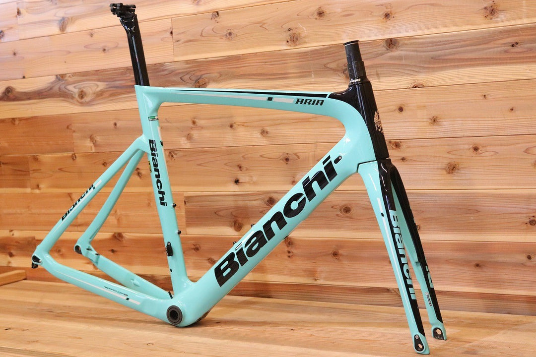ビアンキ BIANCHI アリア ARIA DISC 2020モデル 57サイズ カーボン ロードバイク フレームセット 【広島店】