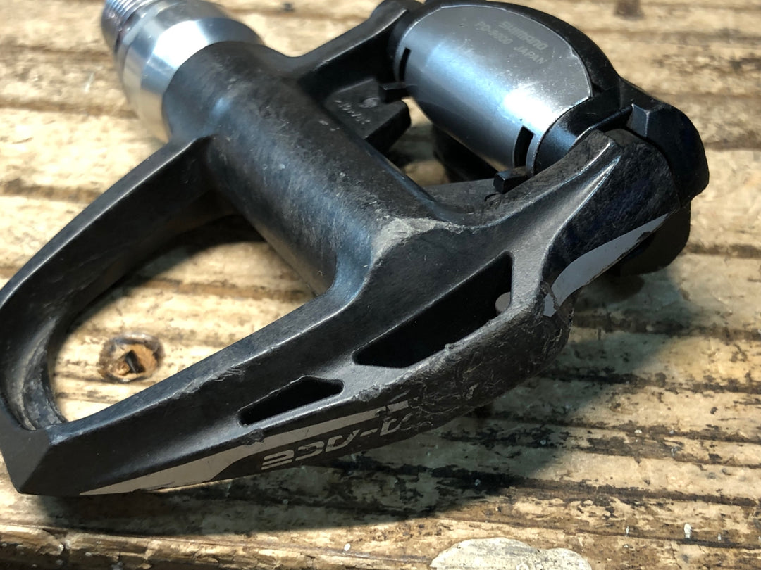 JI435 シマノ SHIMANO デュラエース DURA-ACE PD-9000 ビンディングペダル SPD-SL 右のみ