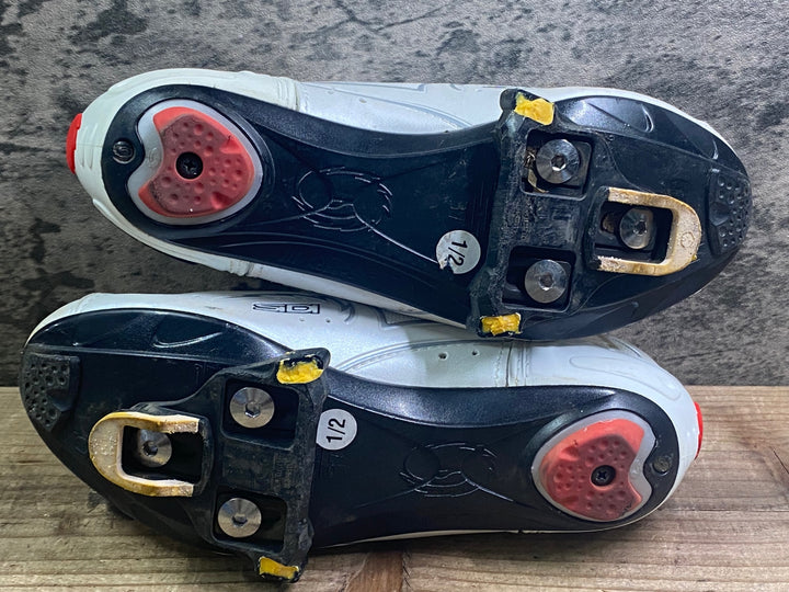 JK848 シディ SIDI SCARPE ZEPHYR WOMAN ビンディングシューズ 白 37 1/2
