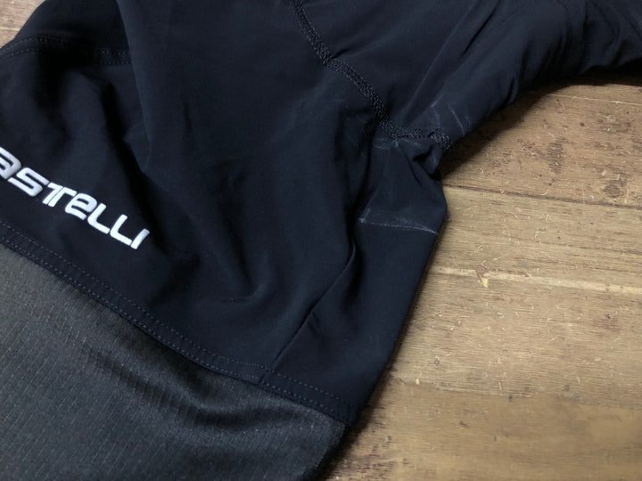 JW386 カステリ CASTELLI ビブショーツ 黒 L スレ