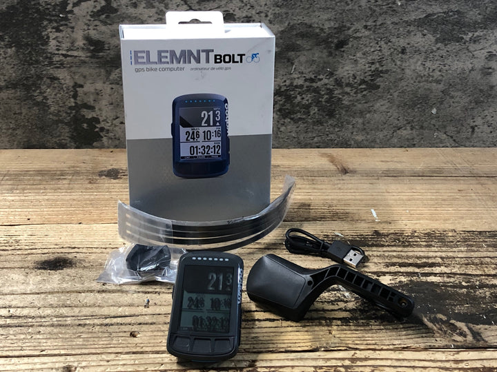 KJ400 ワフー Wahoo エレメント ELEMNT BOLT WFCC3 サイクルコンピューター セット 起動確認済