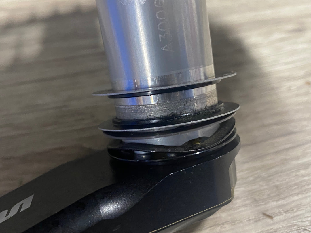JT396 POWER 2 MAX NGeco パワーメーター付 Cannondale SISL2 クランクセット 170mm 52/36T 11S 接続確認済み ※左アームクラックのためジャンク