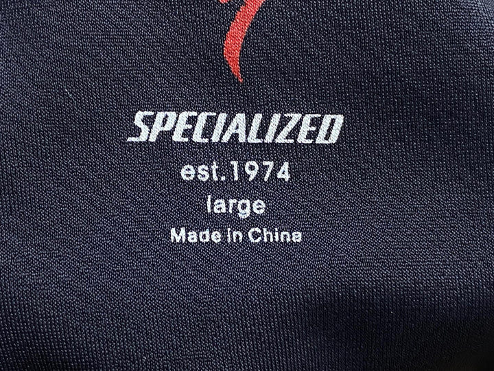 JV575 スペシャライズド SPECIALIZED ARM WARMERS アームウォーマー 黒 L 裏起毛