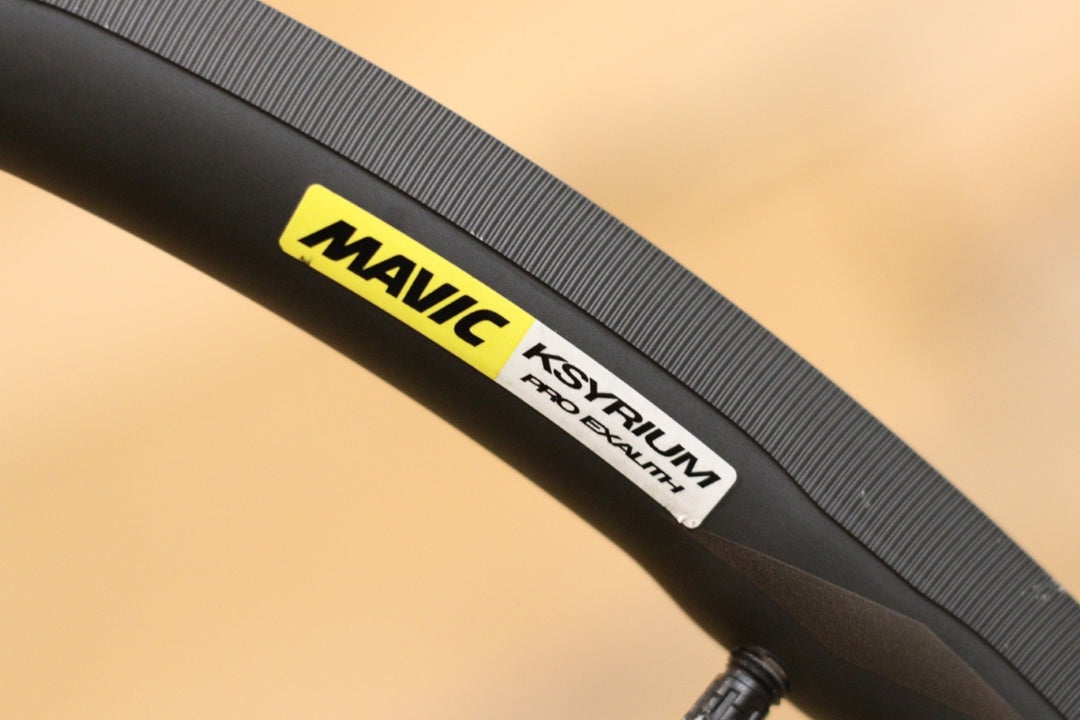 マヴィック MAVIC キシリウム プロ エグザリット KSYRIUM PRO EXALITH アルミ クリンチャー ホイールセット シマノ 12/11S 17C 【立川店】