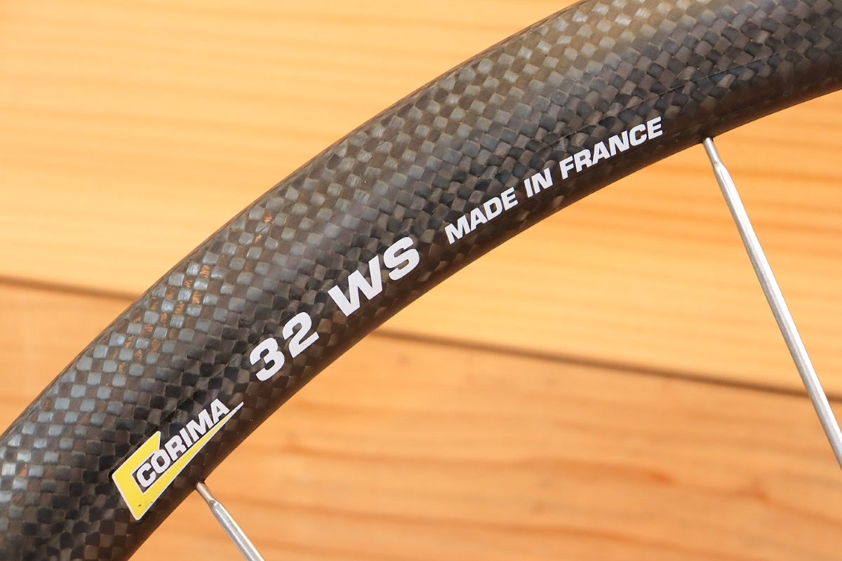 CORIMA 32mm WS カーボンホイール コリマ CORIMA 32 WS カーボン チューブラー ホイールセット シマノ12S