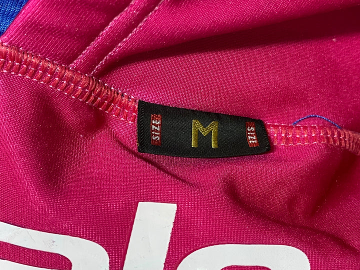 KD705 カッパ Kappa サイクルベスト ジレ 青 lampre M ※ロゴ剥げ