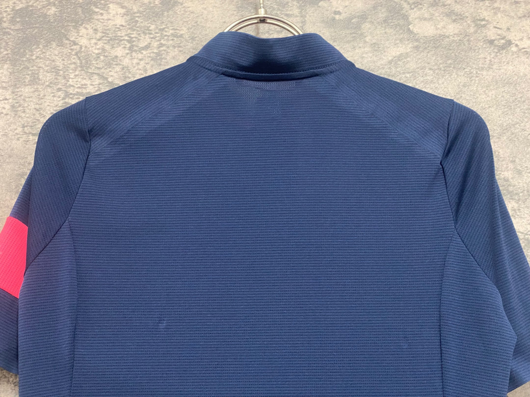 JN422 ラファ Rapha WOMEN'S CLASSIC FLYWEIGHT JERSEY 半袖 サイクルジャージ 紺 S