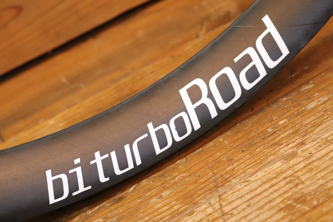 バイクアヘッド BIKE AHEAD ビターボロード BITURBO ROAD カーボン チューブレスレディ ホイールセット シマノ 12S/11S バトンホイール 【芦屋店】