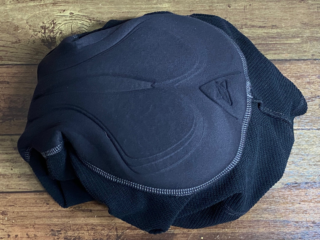 KA565 パスノーマルスタジオ PAS NORMAL STUDIOS PAS DEEP WINTER LONG BIB ビブショーツ ダークグレー L 裏起毛