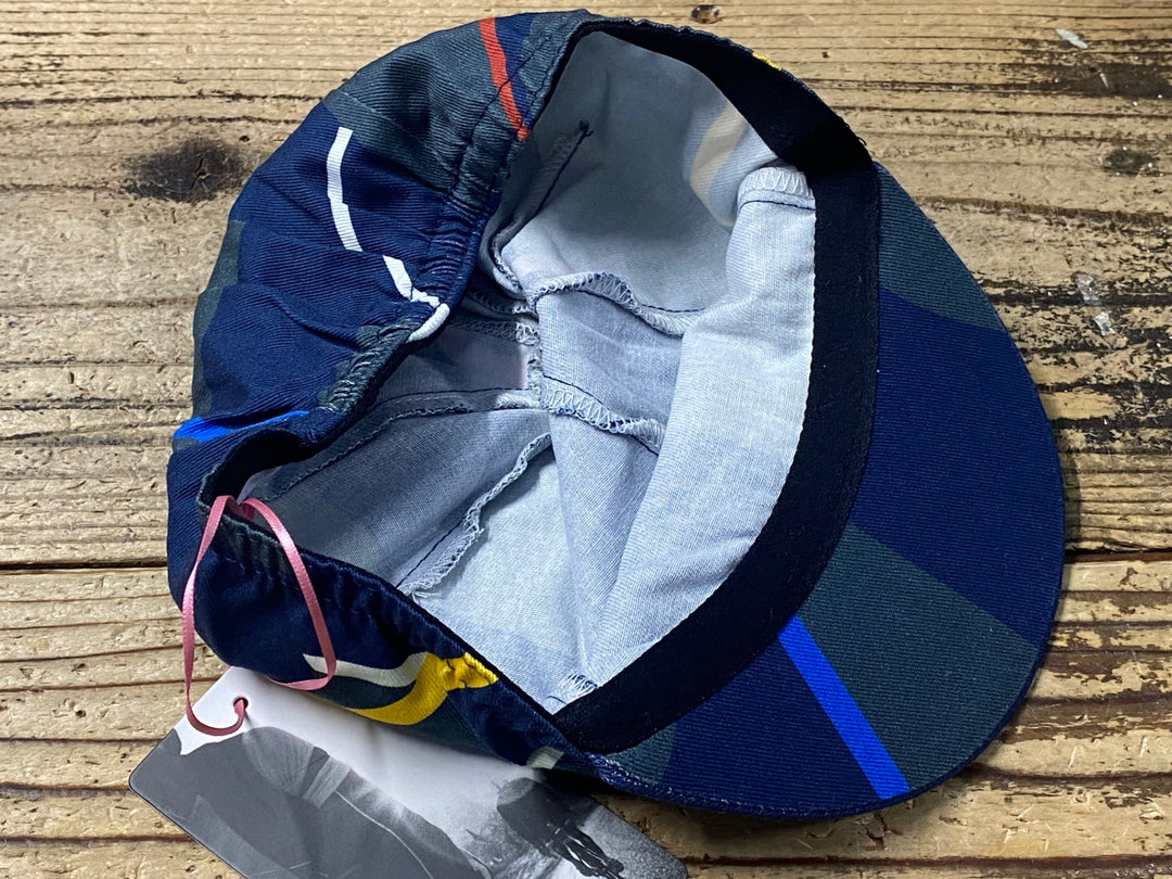 KC703 ラファ Rapha STURM CAP サイクルキャップ 紺 ONESIZE