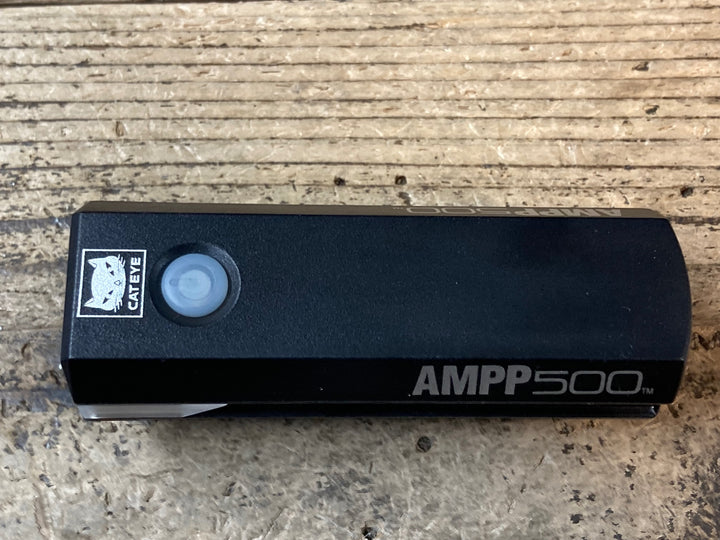 JV876 キャットアイ CATEYE AMPP500 フロントライト 点灯確認済み