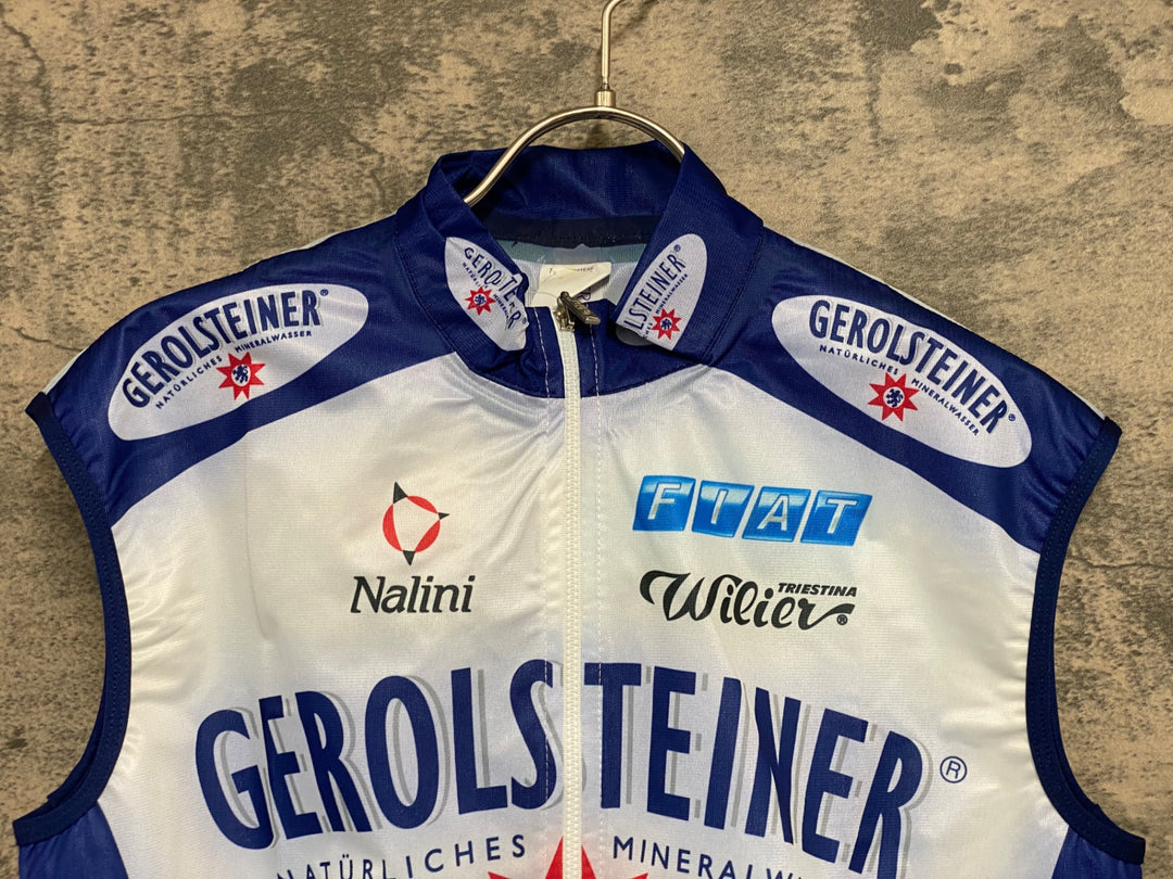 JV561 ナリーニ Nalini ジレ サイクルベスト 白 2 GEROLSTEINER