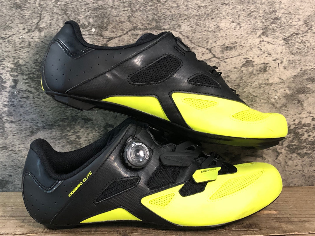 JT273 マヴィック MAVIC COSMIC ELITE ビンディングシューズ イエロー SPD-SL EU 43 1/3