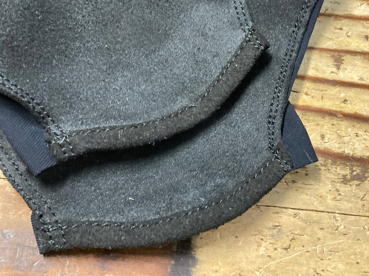 KM735 パスノーマルスタジオ PAS NORMAL STUDIOS LOGO RACE MITT 指切りグローブ 黒 S