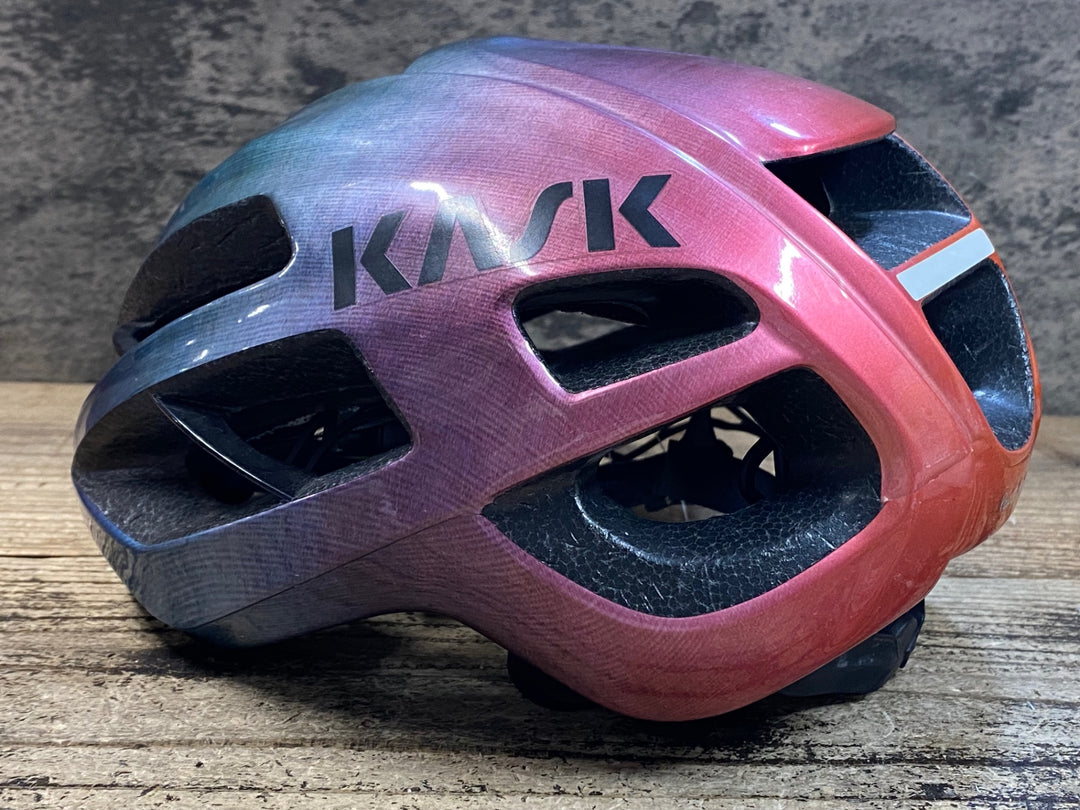 JX031 カスク KASK PROTONE 2.0 Paul Smith ヘルメット M 2015年12月製 加水分解 ジャンク
