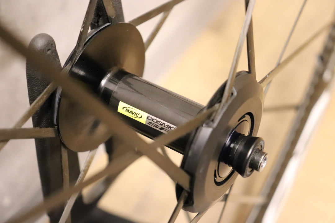 マヴィック MAVIC コスミック COSMIC SR カーボンカウル クリンチャー シマノ 12/11S ホイールセット 【さいたま浦和店】