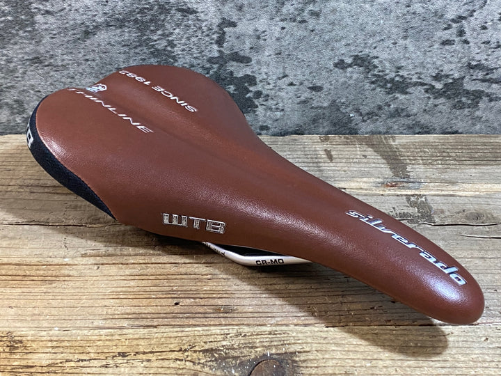 KE457 WTB SILVERADO サドル 茶 135mm CR-MOレール