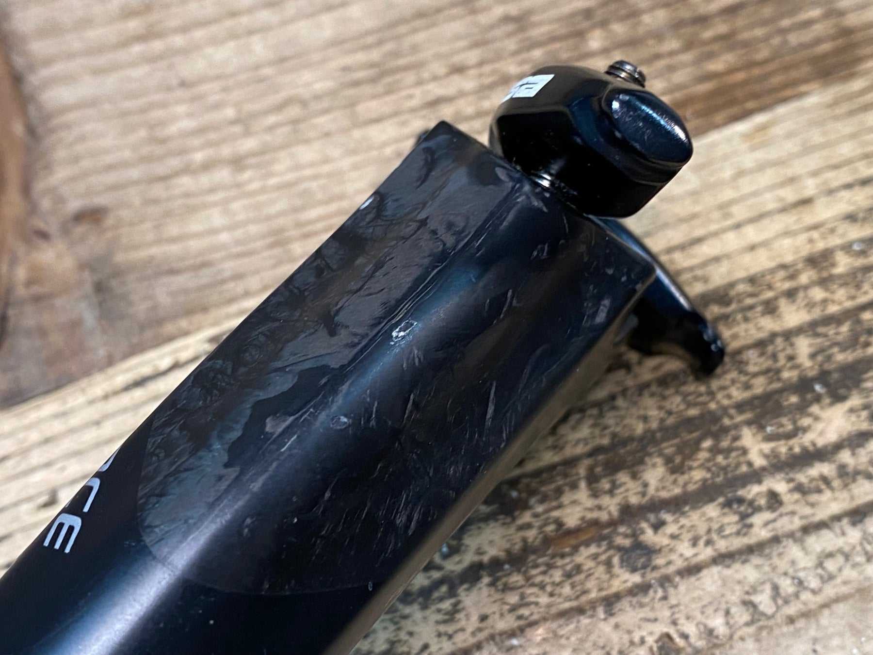 JF848 FSA K-FORCE カーボン シートポスト 黒 350mm Φ27.2 SB25mm