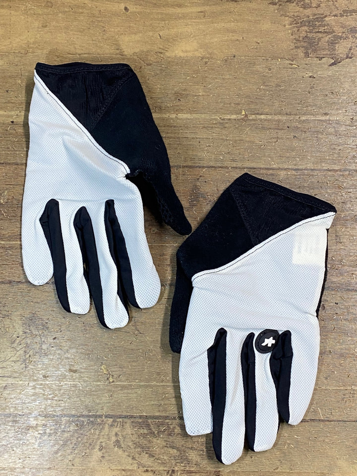 JW330 アソス assos 長指 サイクルグローブ 白 S