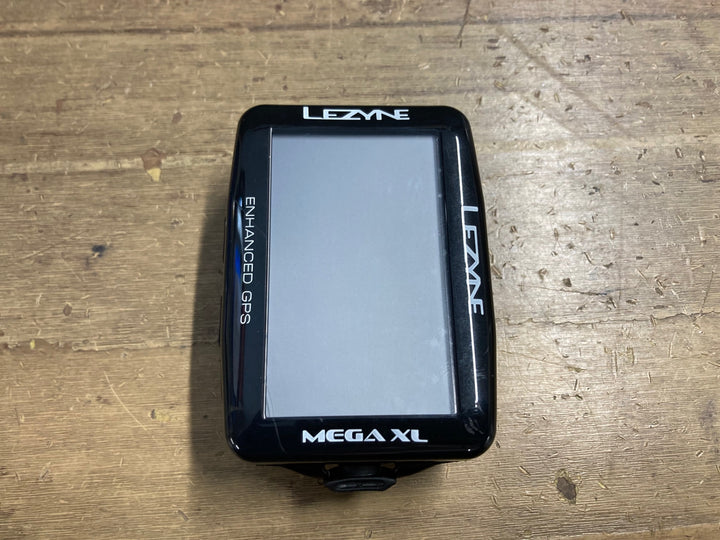 KM888 レザイン LEZYNE MEGA XL サイクルコンピューター 黒 動作確認済み