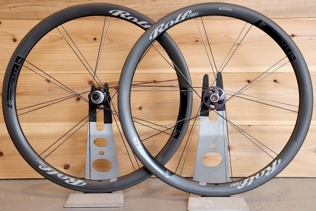 ロルフプリマ Rolf Prima TdF4 SL DISC カーボン チューブラー ディスク ホイールセット シマノ12S/11S 【千葉店】