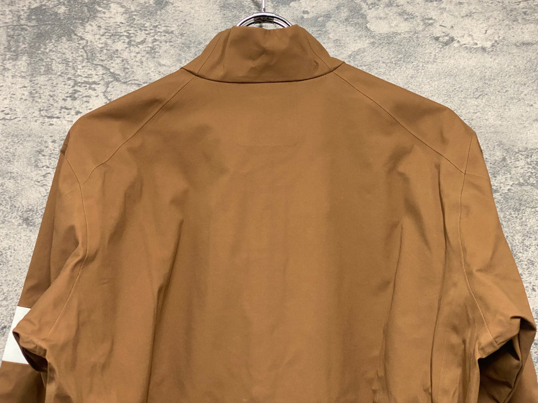 JY603 ラファ Rapha CLASSIC WINTER JACKET 長袖 サイクルジャケット 茶 L GORE-TEX INFINIUM ソフトシェル