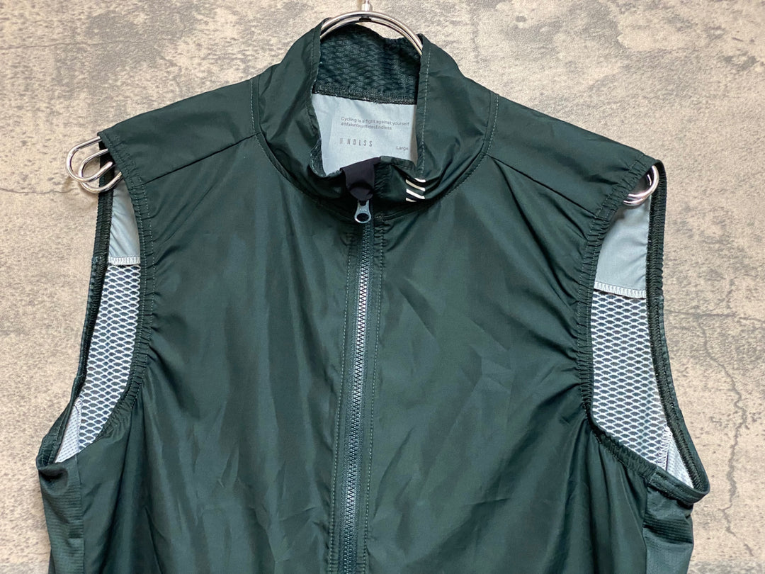 KD763 エンドレス NDLSS サイクルベスト ジレ 緑 L