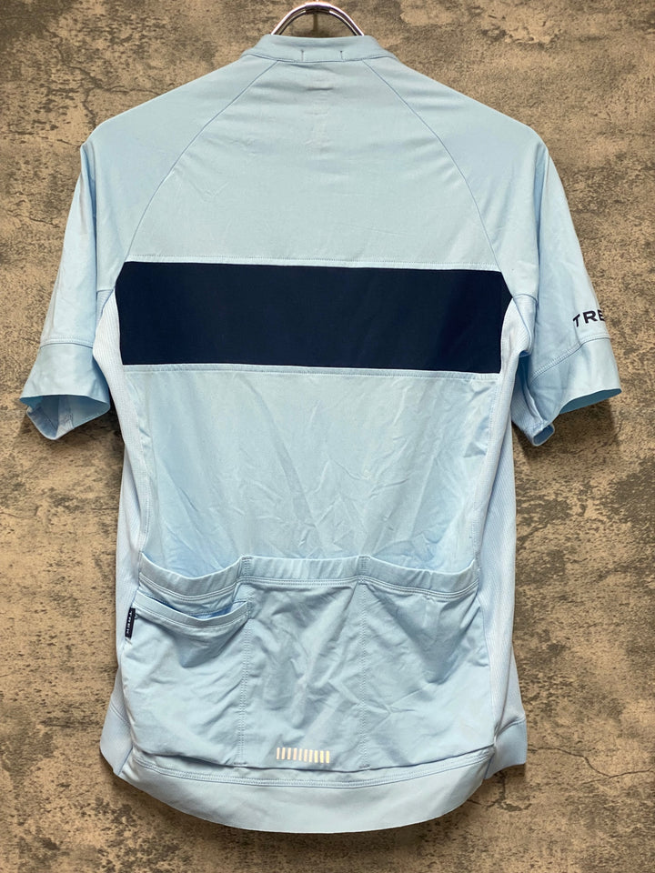 KA267 トレック TREK 半袖 サイクルジャージ 水色 M