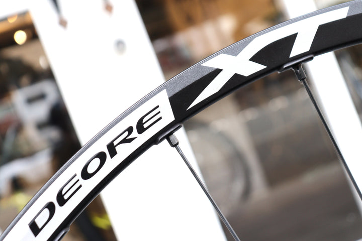未使用 シマノ SHIMANO デオーレ DEORE XT WH-M785 アルミ チューブレス フロントホイール 【横浜店】