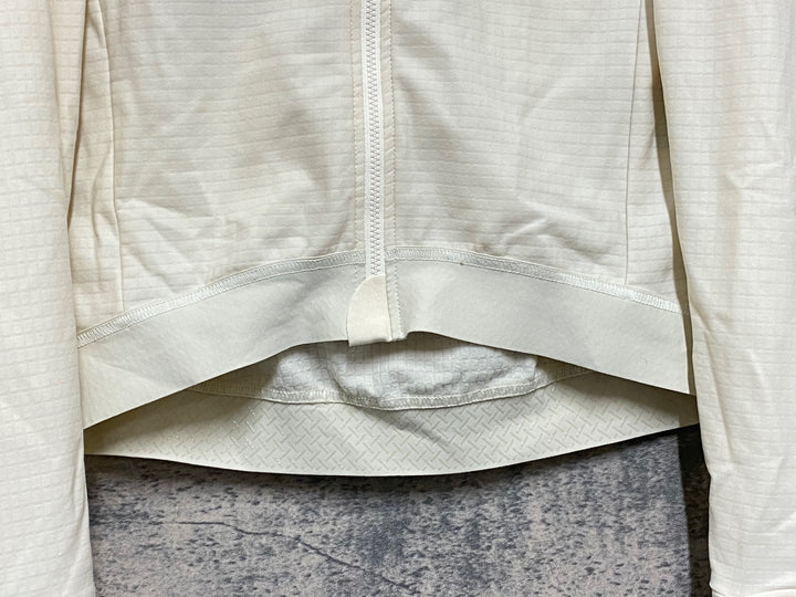 KM715 パスノーマルスタジオ PAS NORMAL STUDIOS MEN'S ESSENTIAL LONG SLEEVES 長袖 サイクルジャージ 白 裏起毛 S