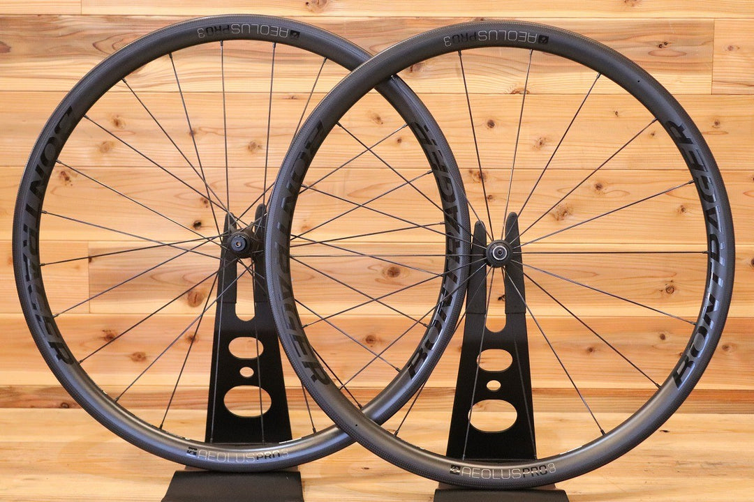 ボントレガー BONTRAGER アイオロス AEOLUS PRO 3 TLR シマノ 11S/12S 19C カーボン チューブレスレディ ホイールセット 【広島店】