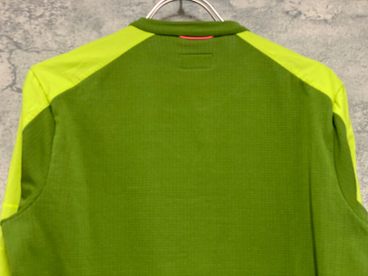 KF565 ラファ Rapha EXPLORE LONG SLEEVE PULLOVER 長袖 サイクルジャージ 緑 XS