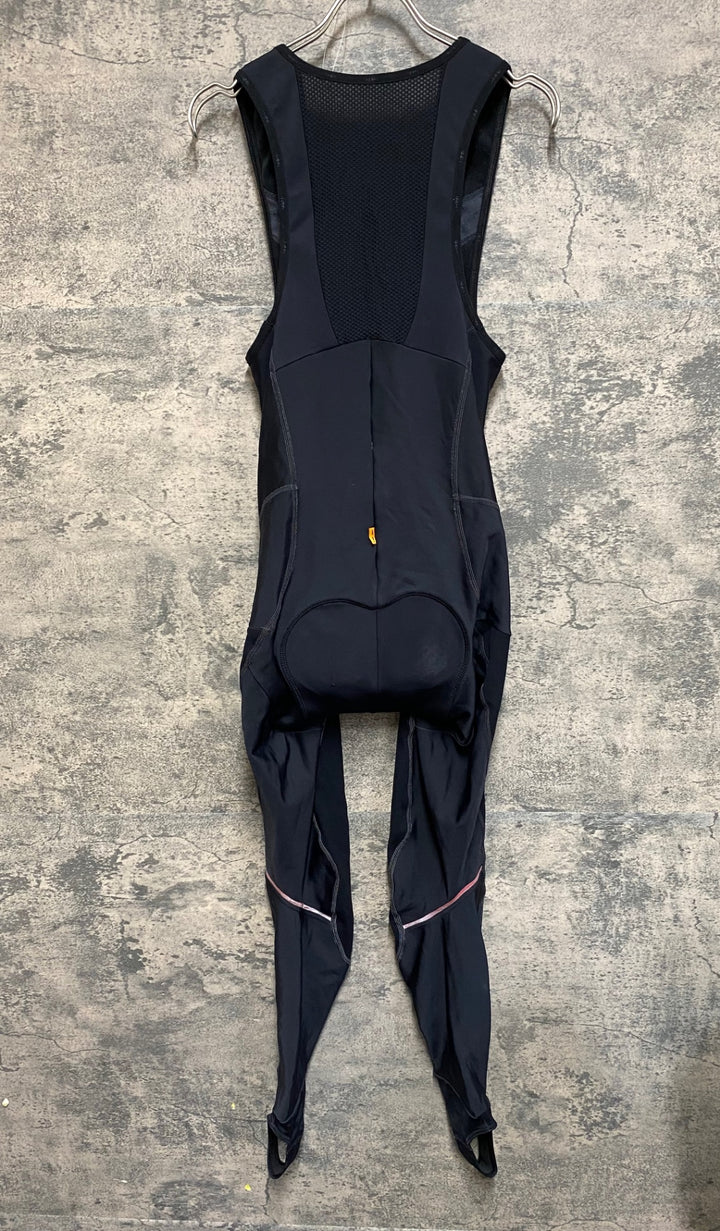 KA852 dhb ビブタイツ 黒 S 裏起毛※スレ大