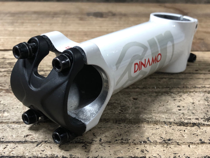 JS040 チネリ Cinelli ダイナモ DINAMO アルミ ステム 白 黒 110mm Φ31.8 OS
